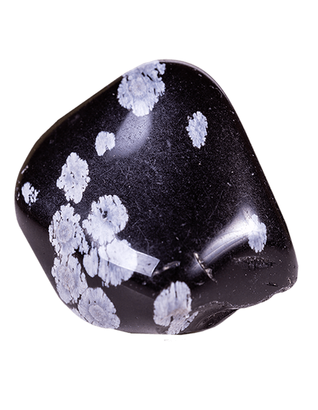 Purity Stone: Snowflake Obsidian